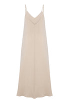 The Handloom-Lucid Flow Maxi Dress Sand-Elbise-10-Milagron.com