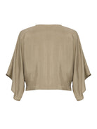 Lucid Knot Top - Khaki Green