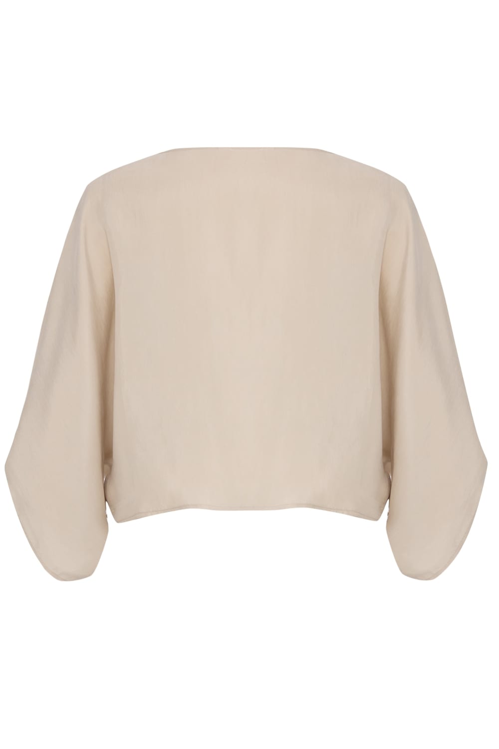 The Handloom-Lucid Knot Top Sand-Gömlek-8-Milagron.com