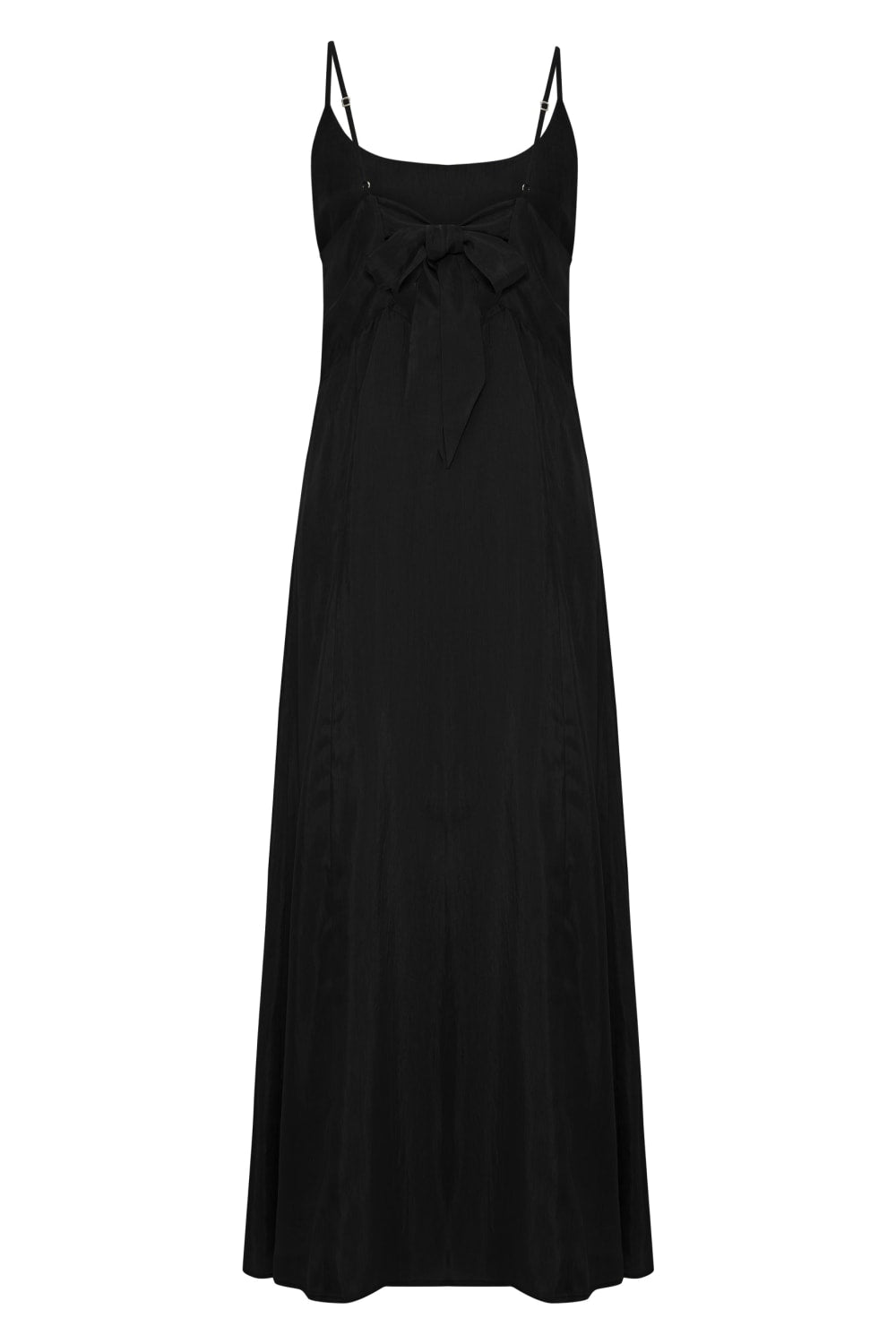 The Handloom-Lucid Midnight Maxi Dress Black-Elbise-6-Milagron.com