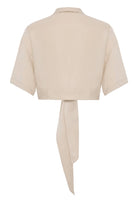 The Handloom-Lucid Tie Shirt Sand-Gömlek-9-Milagron.com