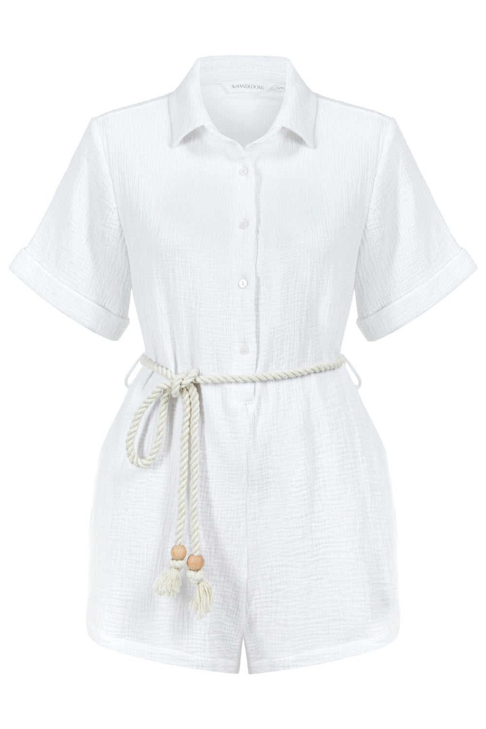 The Handloom-Mia Romper White-Tulum-10-Milagron.com