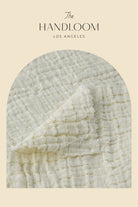 The Handloom-Mia Short Natural With Gold Stripes-Şort-8-Milagron.com