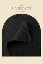 The Handloom-Muse Braided Straps Dress Black-Elbise-8-Milagron.com