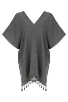 The Handloom-Nomad Kimono Vintage Black-Kimono-4-Milagron.com