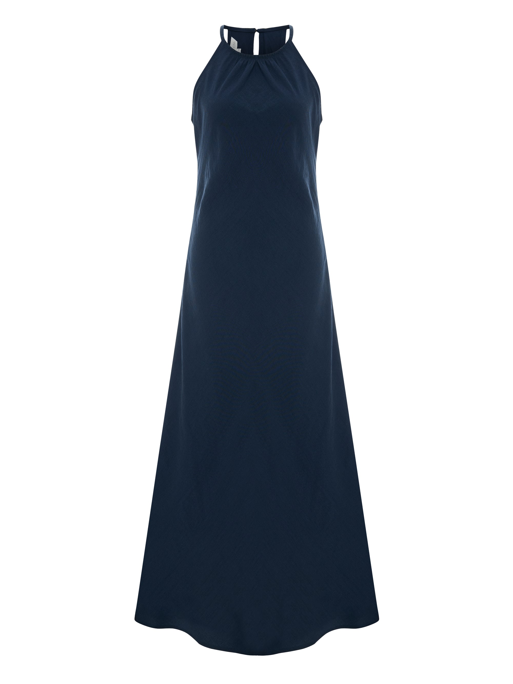Nora Halter Maxi Dress - Navy