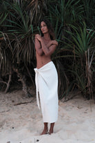 The Handloom-Paradiso Pareo Dress Natural-Pareo & Bandana-1-Milagron.com