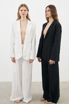 The Handloom-Pera Blazer Black-Blazer Ceket-2-Milagron.com