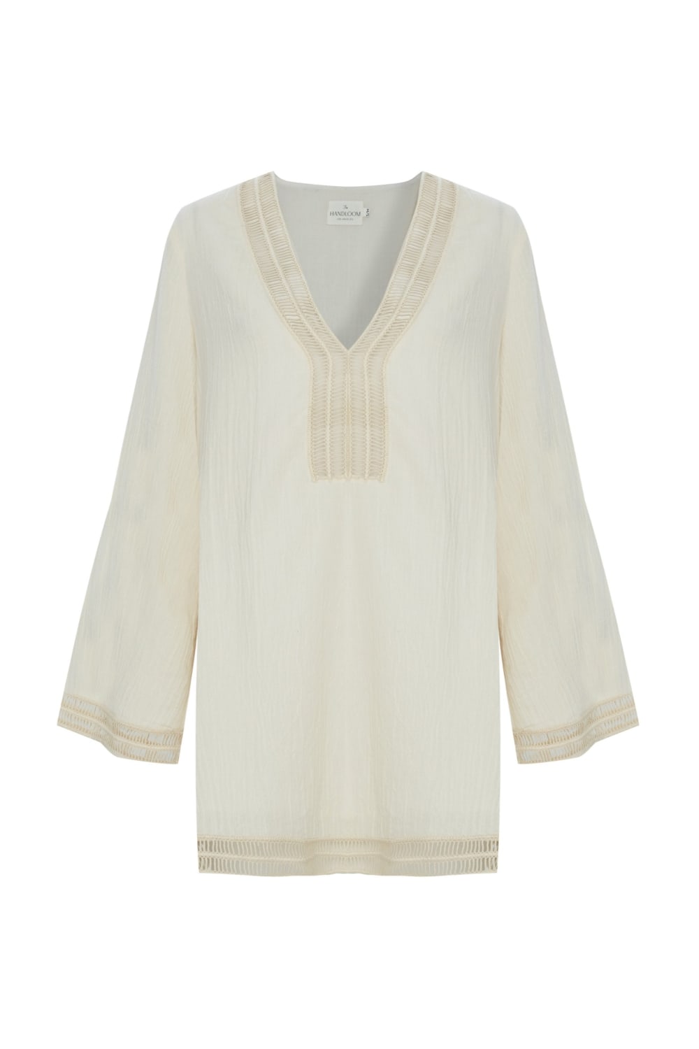 The Handloom-Positano Dress Natural-Elbise-4-Milagron.com