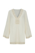 The Handloom-Positano Dress Natural-Elbise-4-Milagron.com