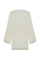 The Handloom-Positano Dress Natural-Elbise-5-Milagron.com