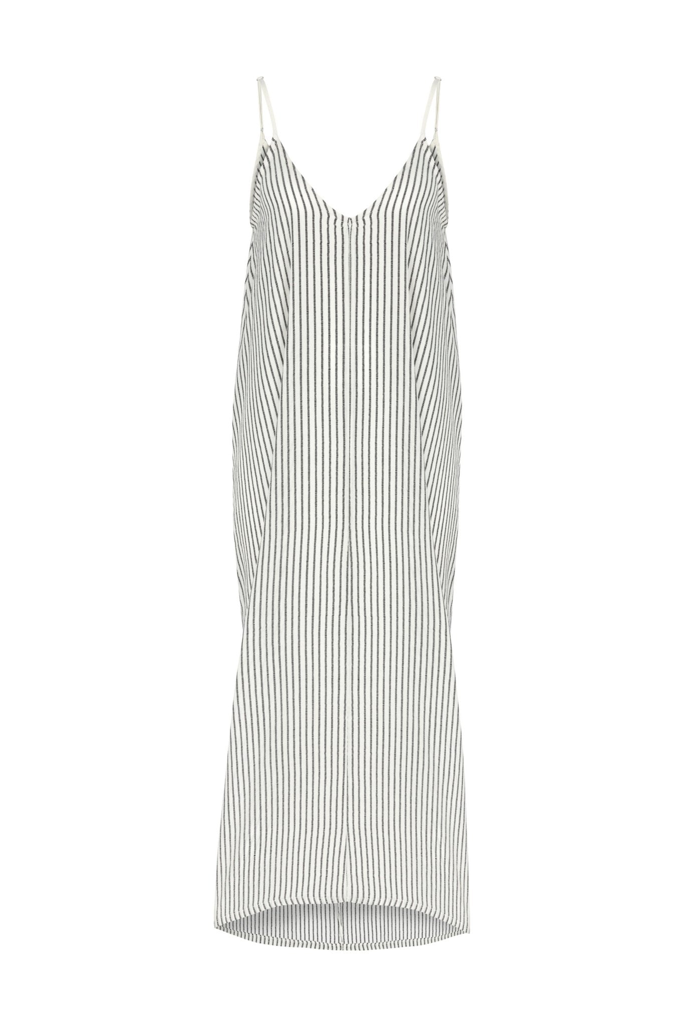 The Handloom-SORUNLU - Yaz Dress Black Stripes-Dress-10-Milagron.com