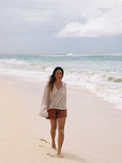 The Handloom-Sade Top Burgundy Stripes-Top-4-Milagron.com