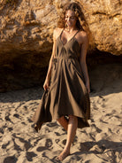 Sage Maxi Dress - Khaki Green