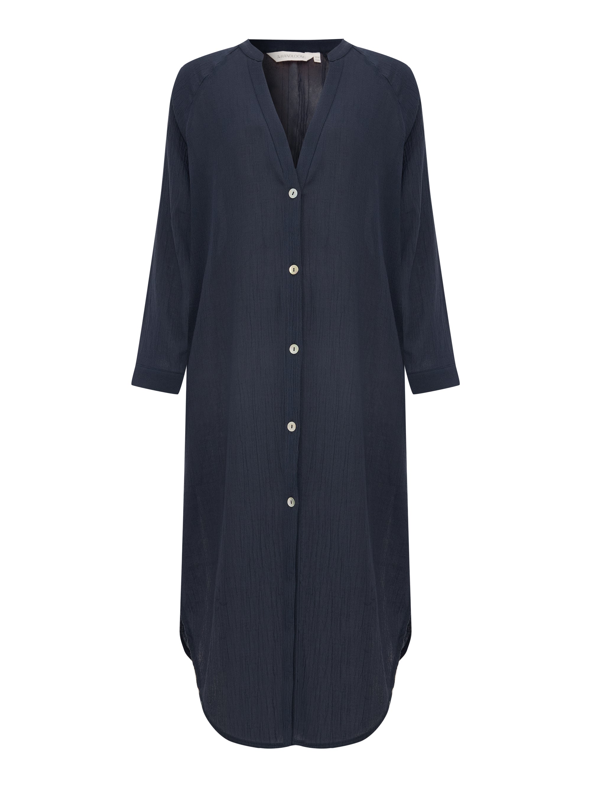 Terra Shirt Dress - Navy