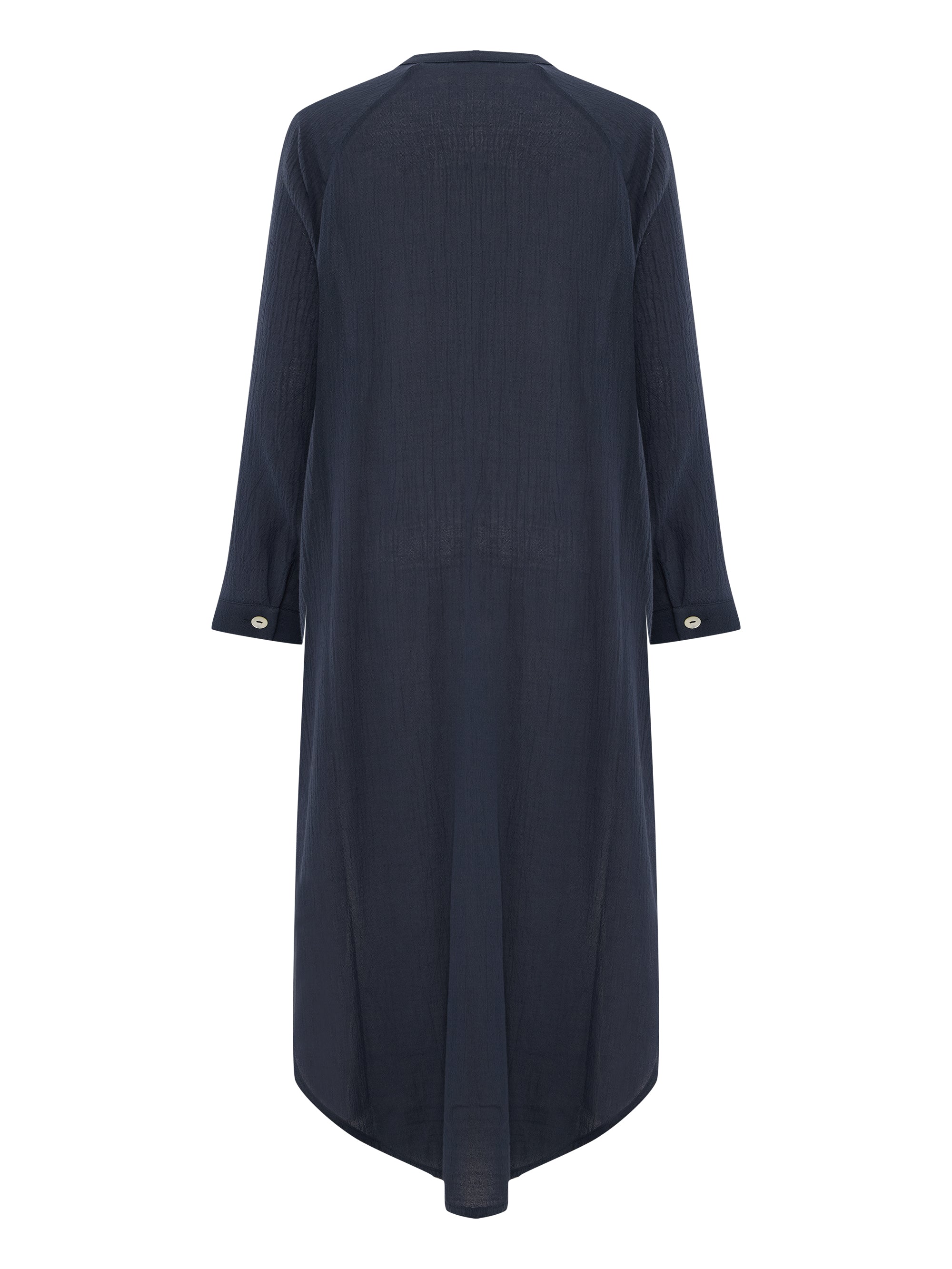 Terra Shirt Dress - Navy