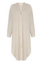 The Handloom-Terra Shirt Dress Oatmeal-Elbise-11-Milagron.com