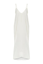 The Handloom-Yaz Dress White Stripes-Elbise-5-Milagron.com