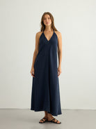 Zoe Maxi Dress - Navy