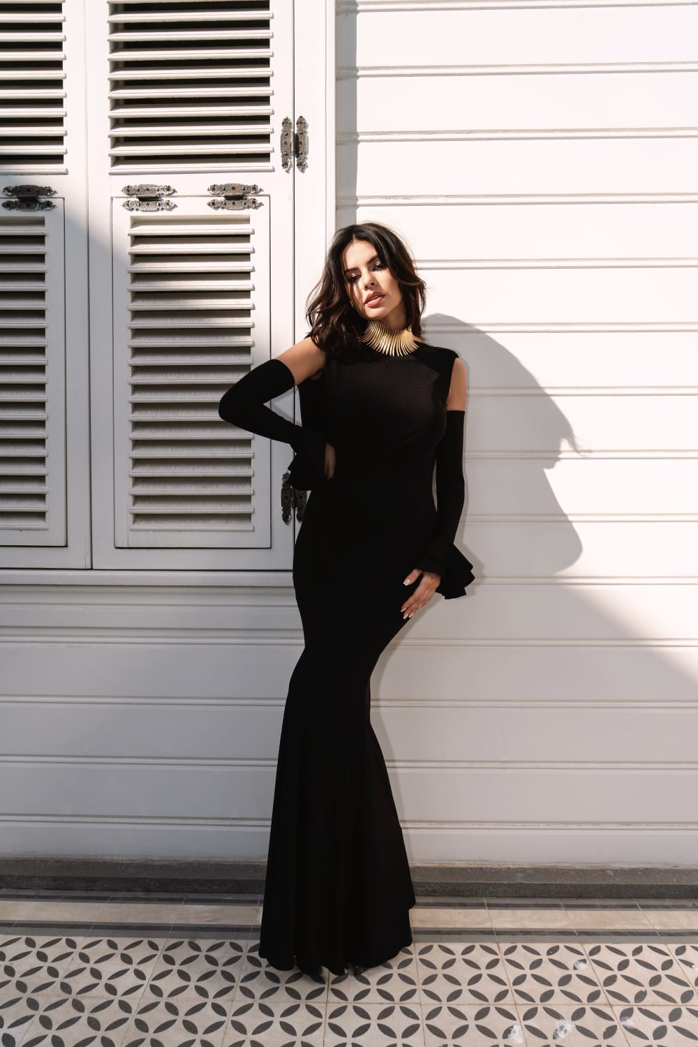 Zelda Dress In Nightshade - 1