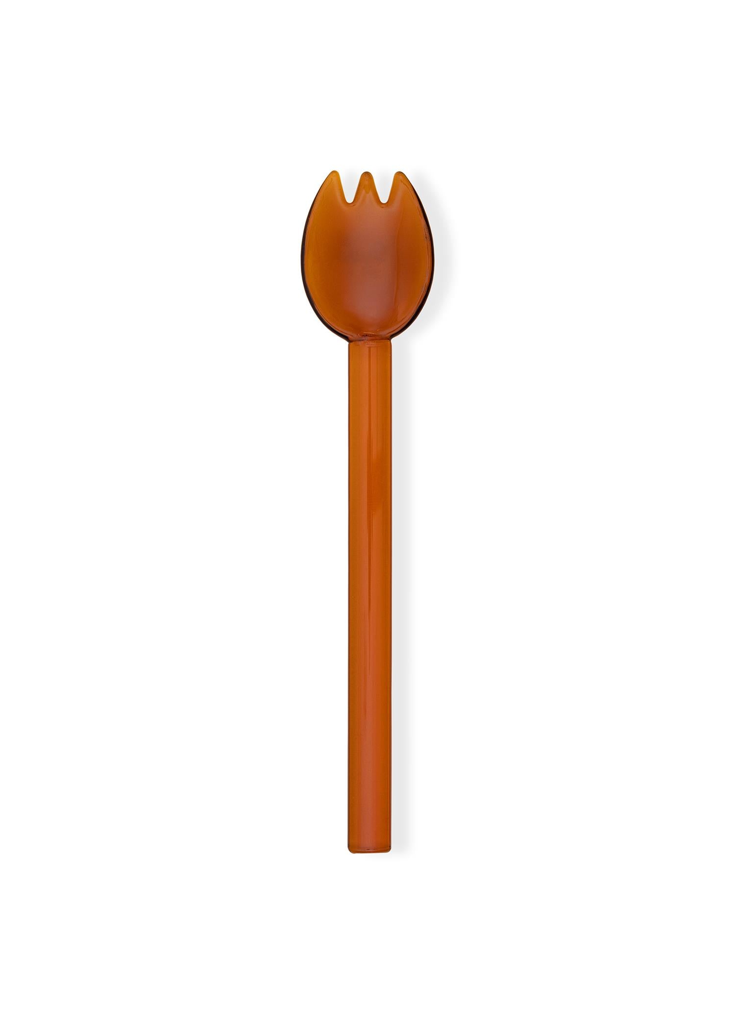 Abiete Dondurma Ve Tatlı Kaşığı Amber 6Lı Set