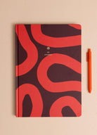 Abstract Desen Defter Turuncu 21 X 30 Cm