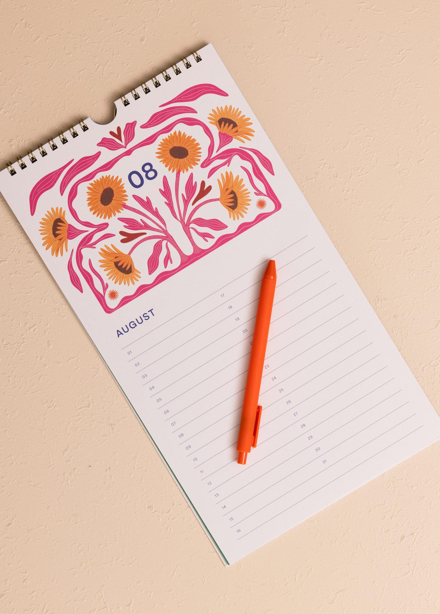 Ajanda Bırthday Calendar Yeşil