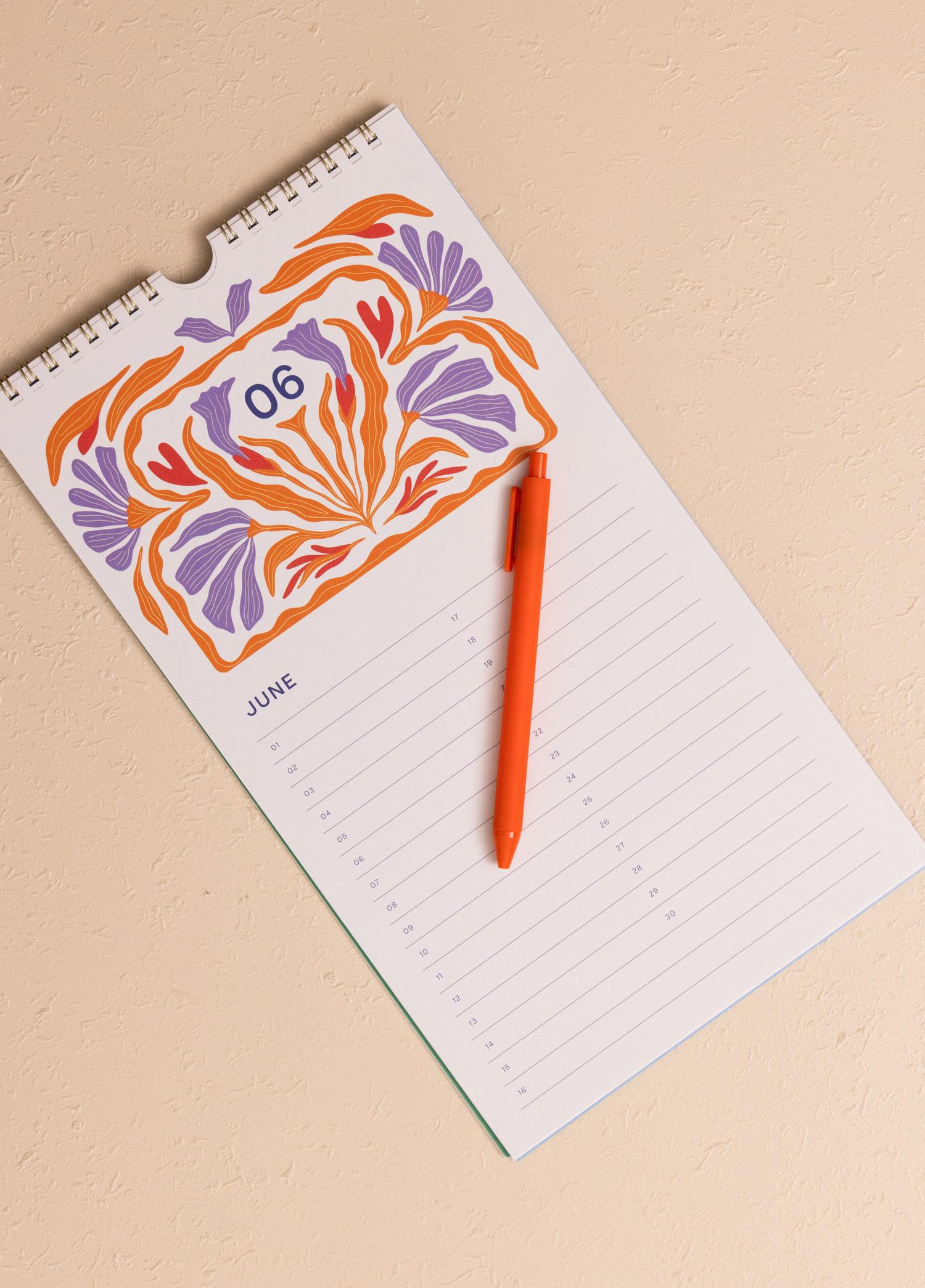 Ajanda Bırthday Calendar Yeşil