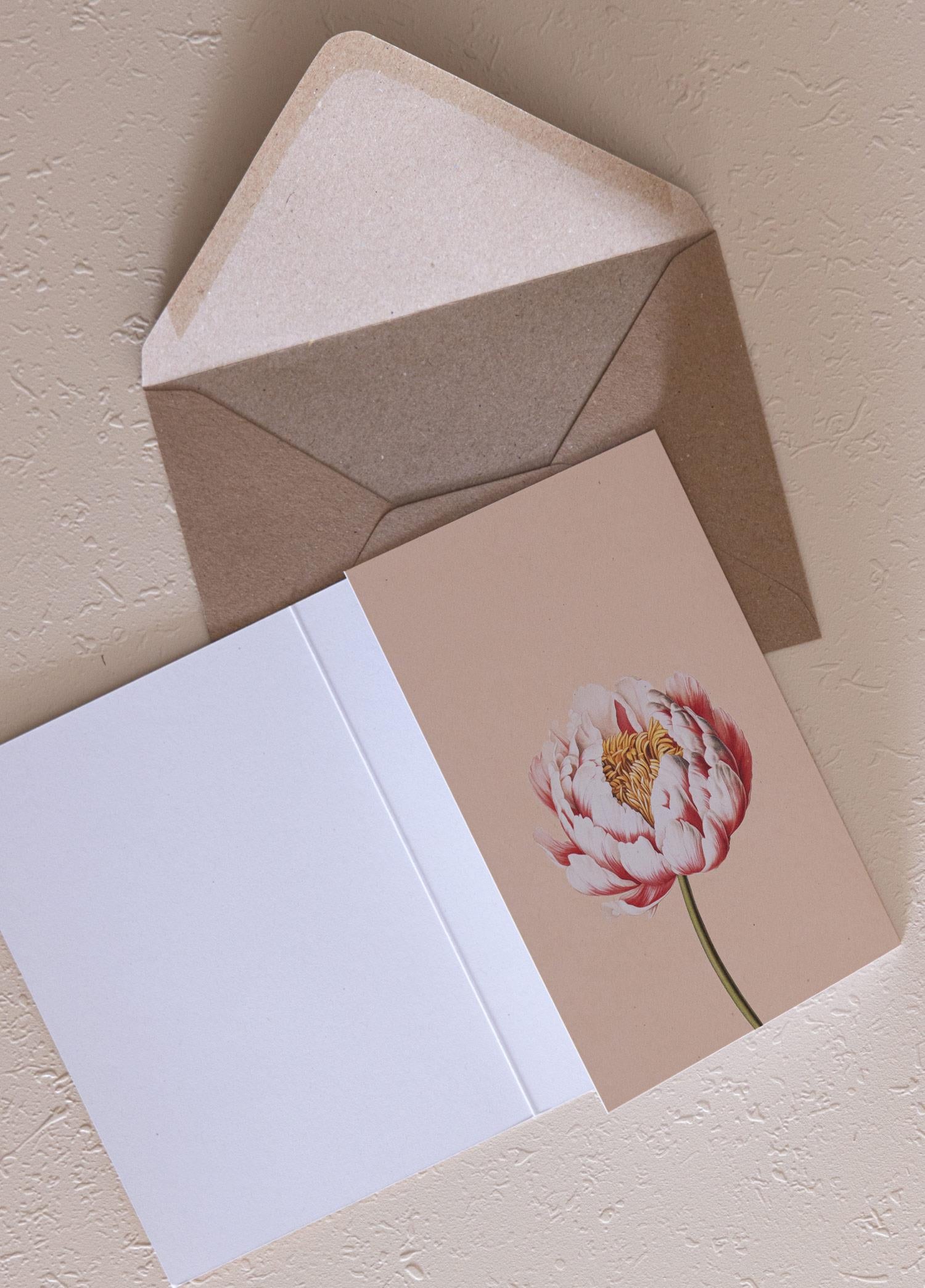 Art Line Mini Tebrik Kart Seti Peonie 10 X 14 Cm