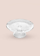 Ayaklı Cam Sunum Tabağı 27X27X11 Cm Cam0499