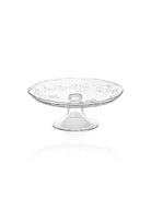 Ayaklı Cam Sunum Tabağı 27X27X11 Cm Cam0499