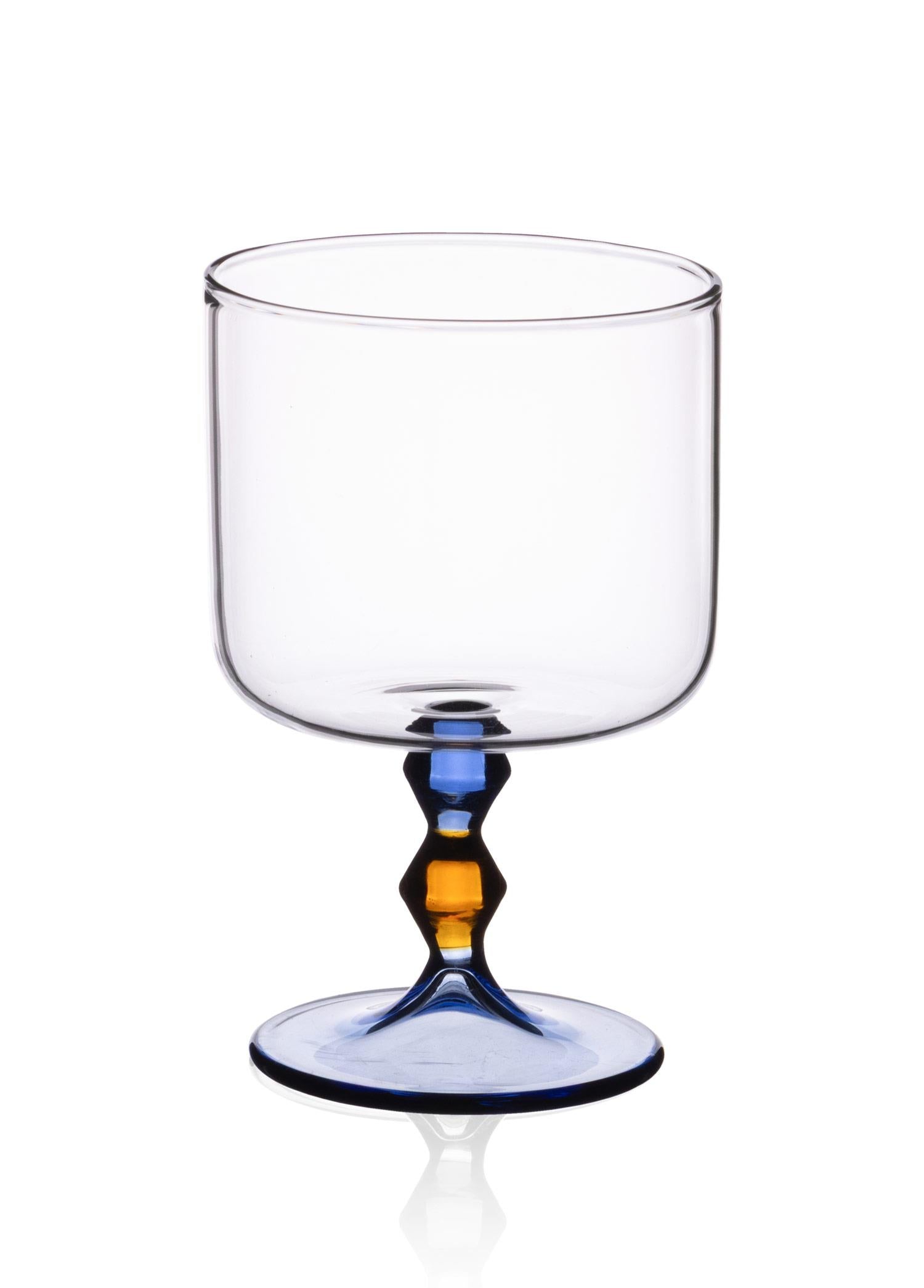 Bead Dondurmalık Tatlı Sunum Kasesi Mavi 300 Ml
