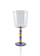 Bead Şarap Kadehi Mavi 300 Ml - 0