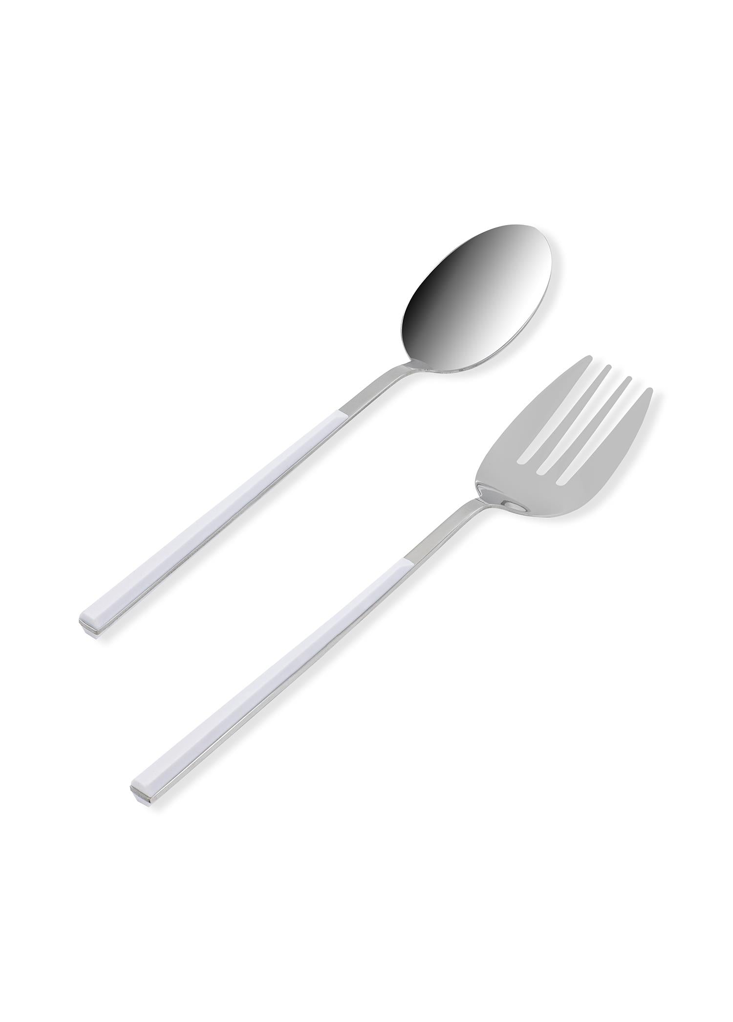 Bianco Salata Servis Takımı Gümüş 2 Parça Ckb0246