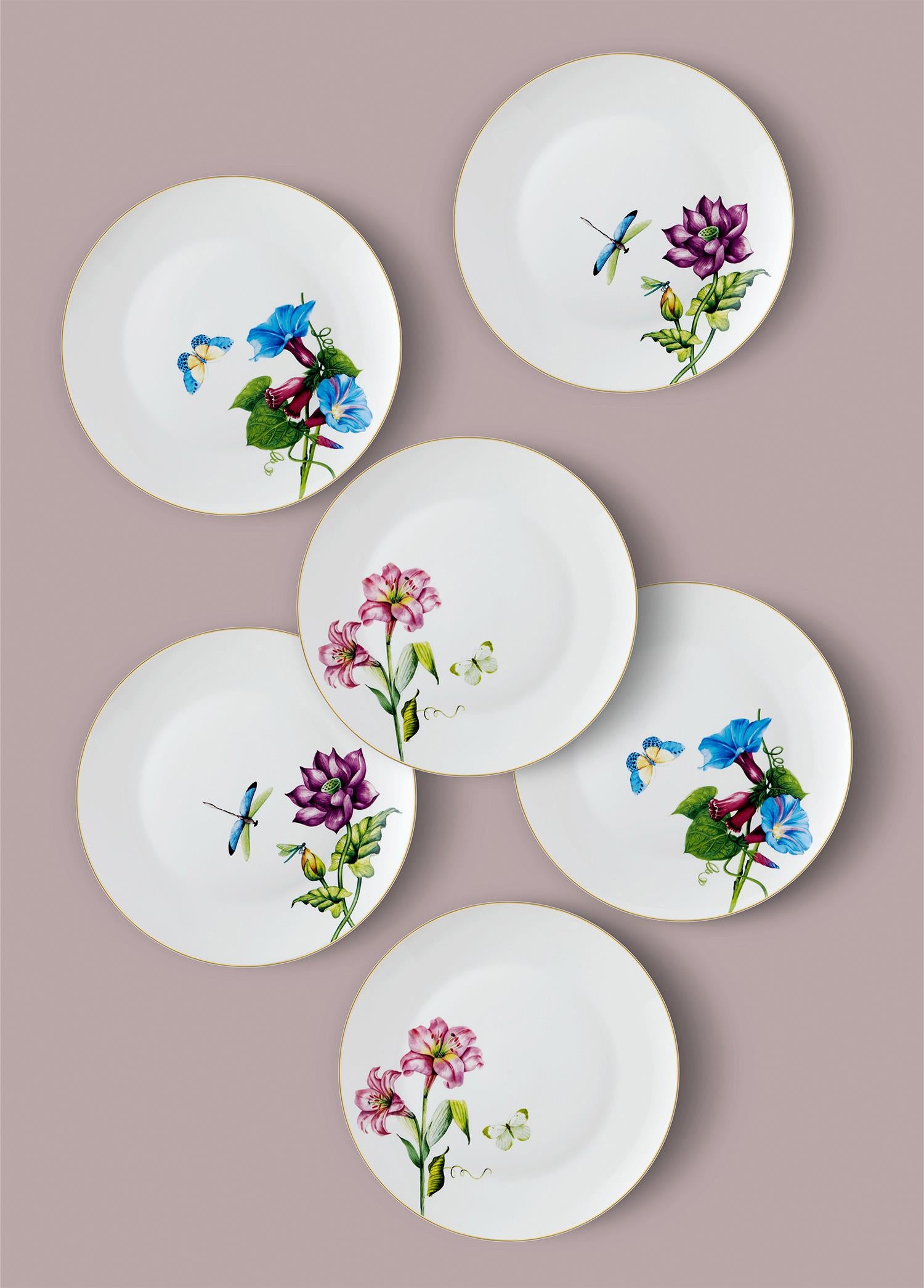 Blomma Servis Tabağı 6 Kişilik