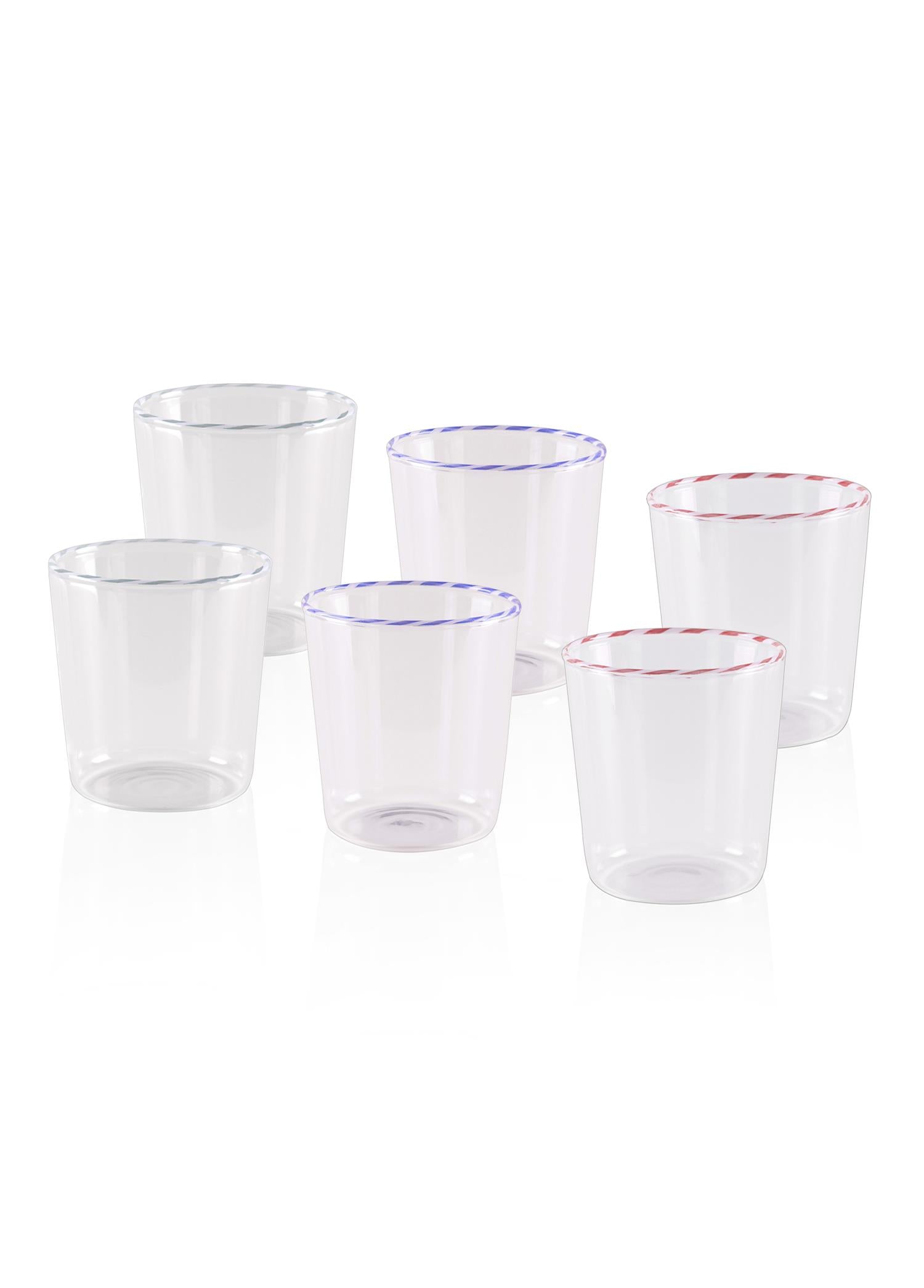 Borosilikat Su Bardağı 6 Parça 320 Ml