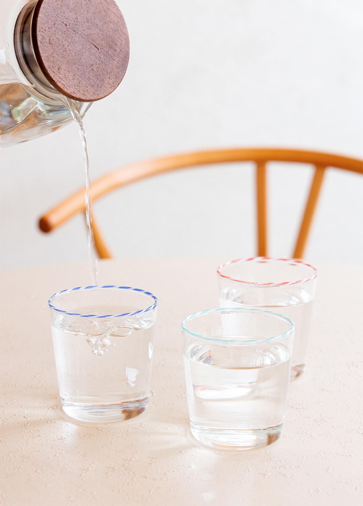 Borosilikat Su Bardağı Yeşil 320 Ml Brd0132