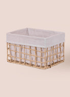 Braid Hasır Organizer Sepet Naturel 30X22X19 Cm