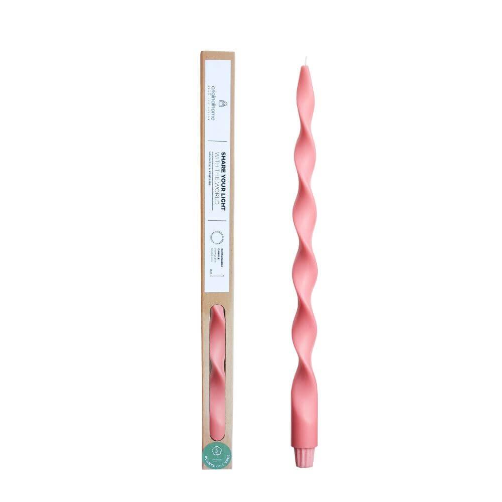 Burgu Mum Pembe 40 Cm