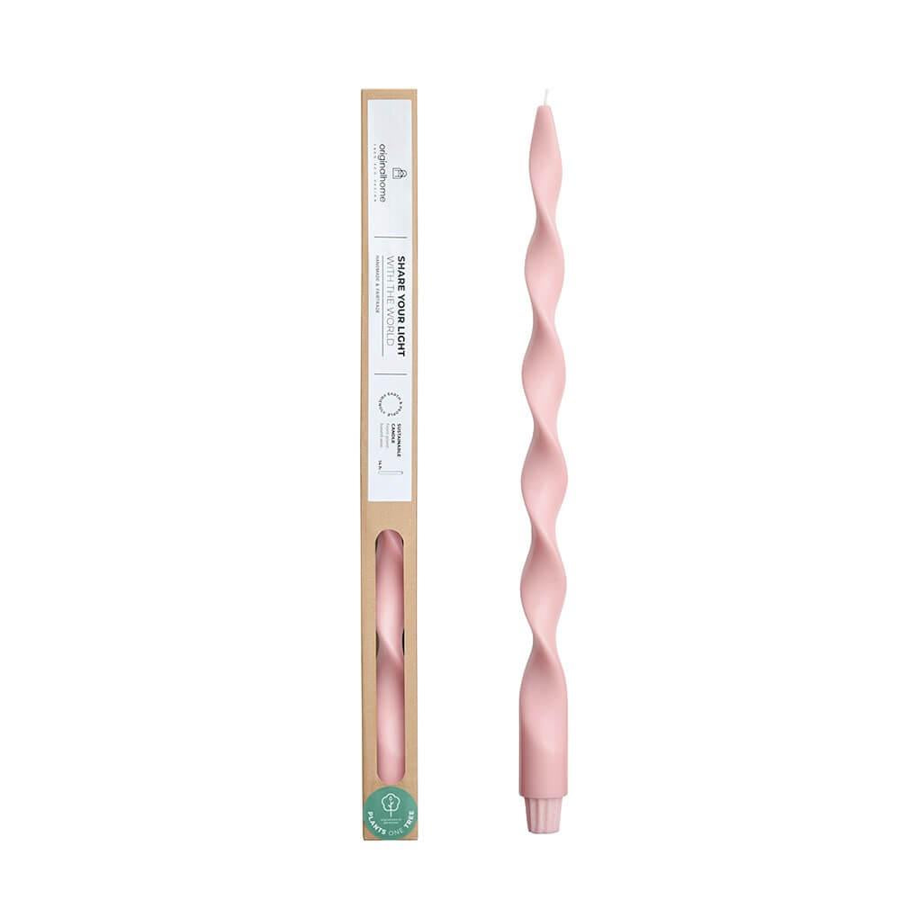 Burgu Mum Uçuk Pembe 40 Cm