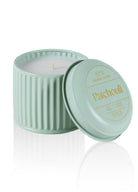 Calm Patchouli Kokulu Yeşil Kapaklı Mum 600 Gr 10X