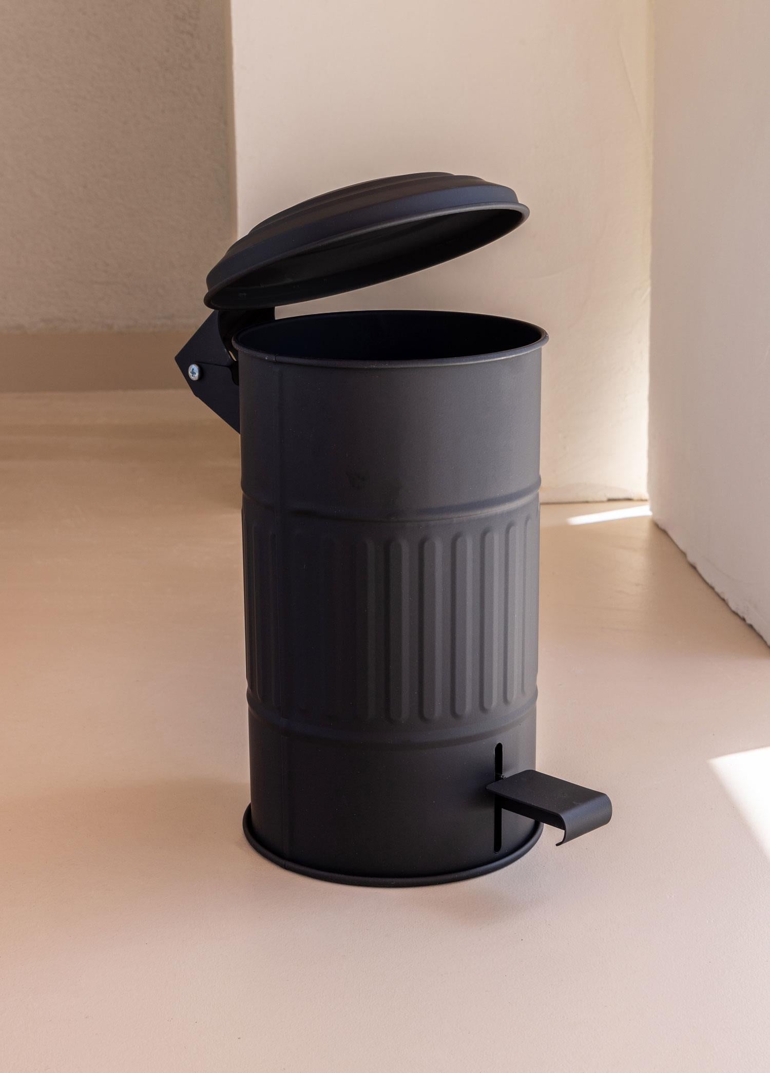 Çöp Kovası Banyo Siyah 5 Lt