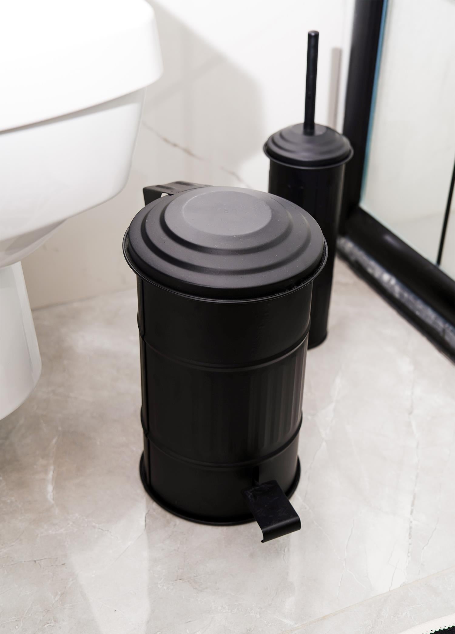 Çöp Kovası Banyo 5 Lt Siyah Mgl0004