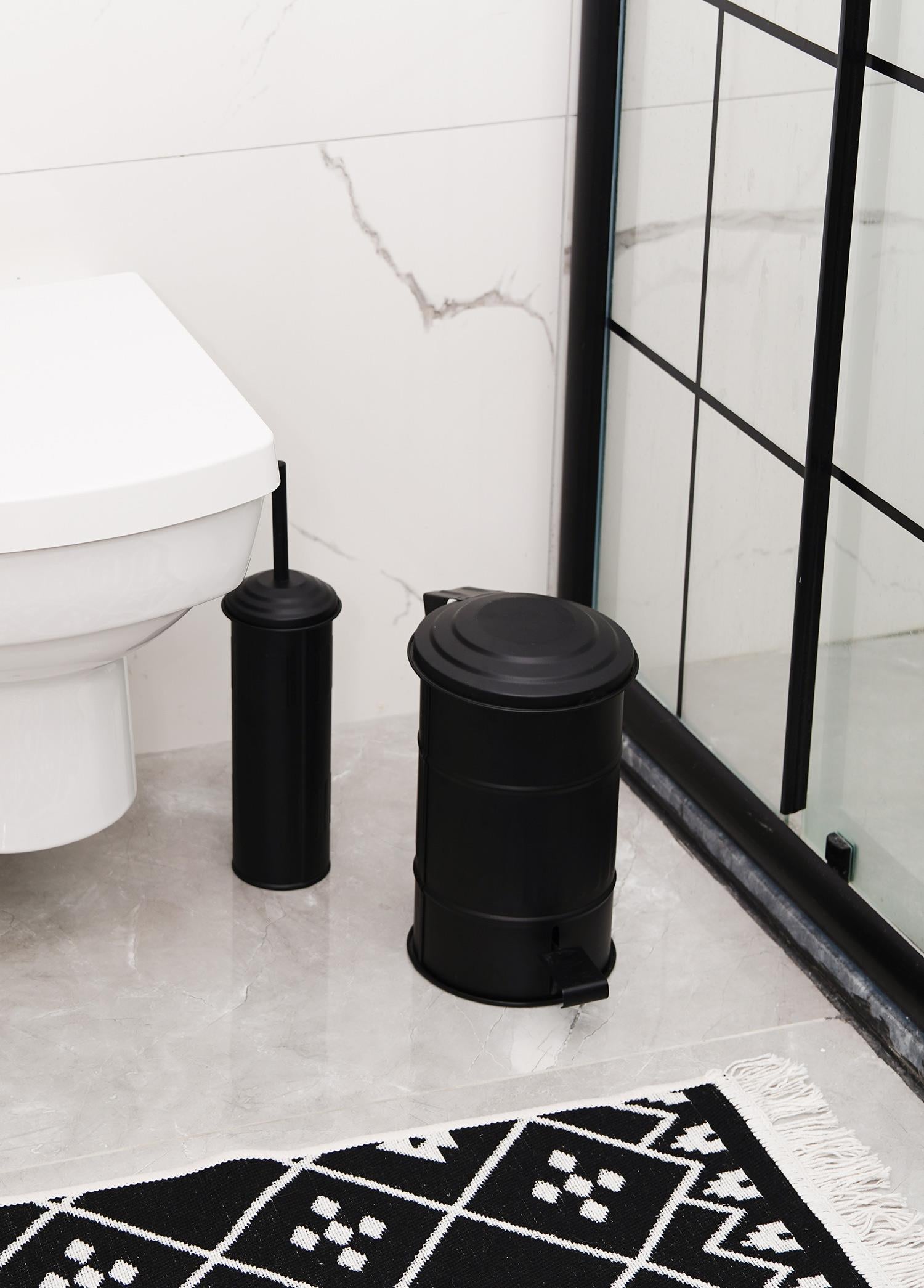 Çöp Kovası Banyo 5 Lt Siyah Mgl0004