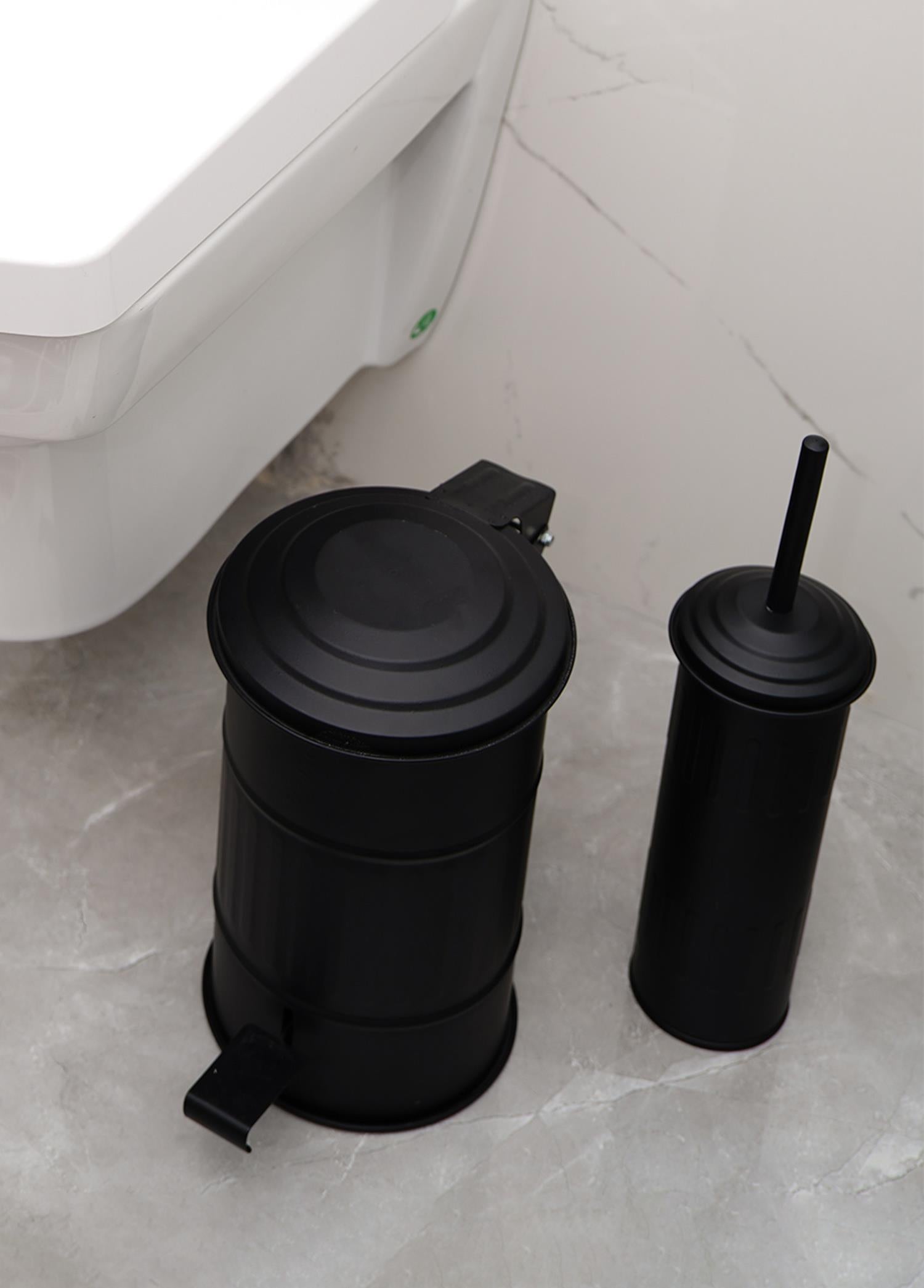 Çöp Kovası Banyo 5 Lt Siyah Mgl0004