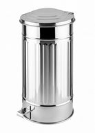 Çöp Kovası Krom 24 Lt