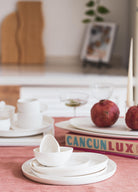 Cotta Limoges Pasta Tabağı Beyaz 21 Cm
