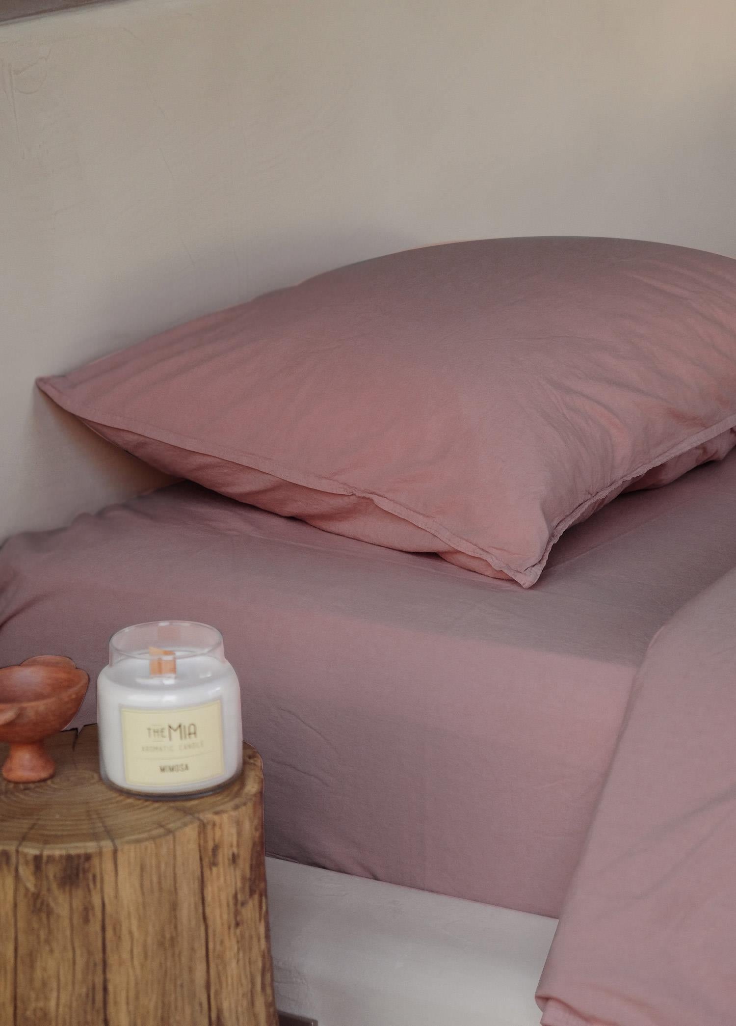 Cotta Old Rose Çift Kişilik Çarşaf 260X240 Cm