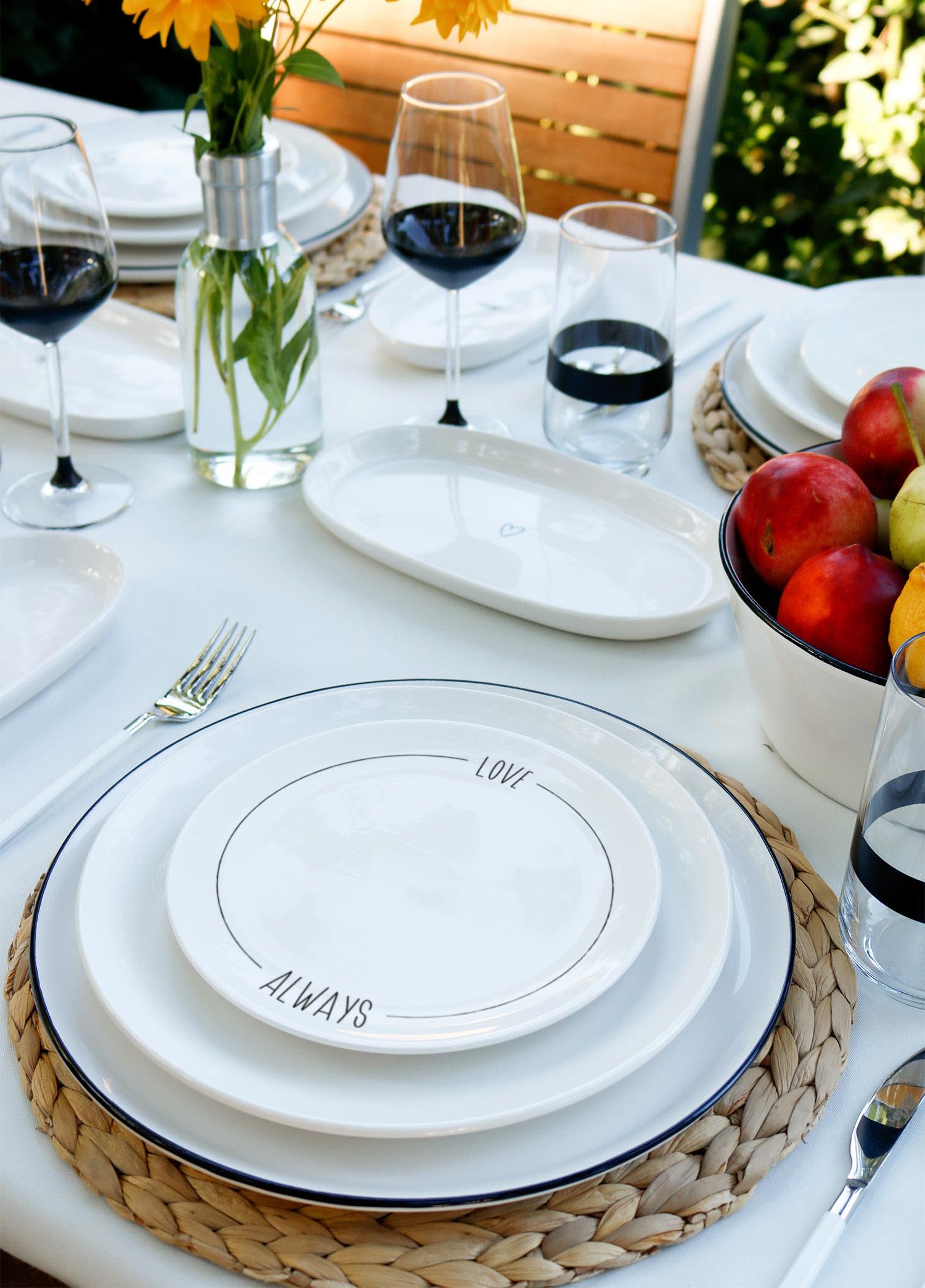 Daily Tunes Pasta Tabağı 6 Lı Set - 19 Cm