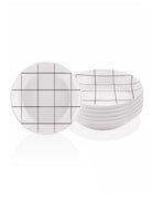 Daily Tunes Yemek Tabağı - 6Lı Set 20 Cm